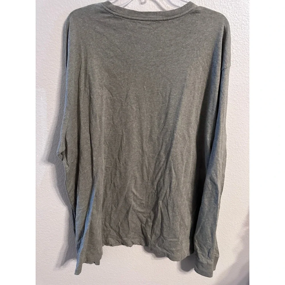 Polo Ralph Lauren XXL Long Sleeve T-Shirt Gray Casual Cotton